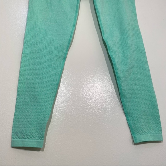 Gymshark VITAL SEAMLESS 2.0 LEGGINGS Aqua Marl L - Picture 5 of 13